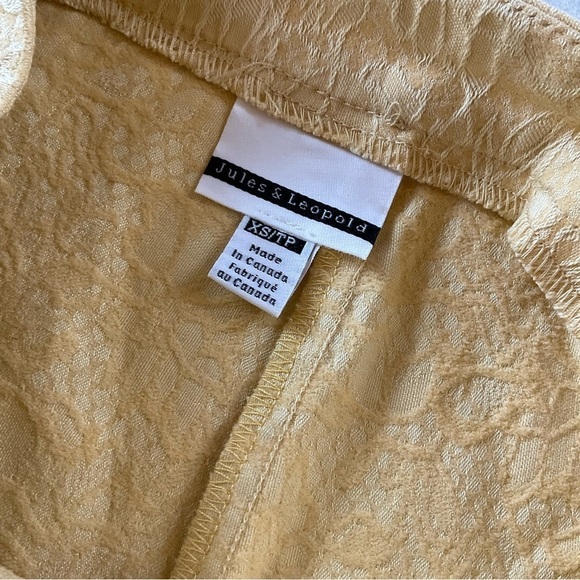 Jules & Leopold Yellow Skort Size S- XS - Picture 10 of 13